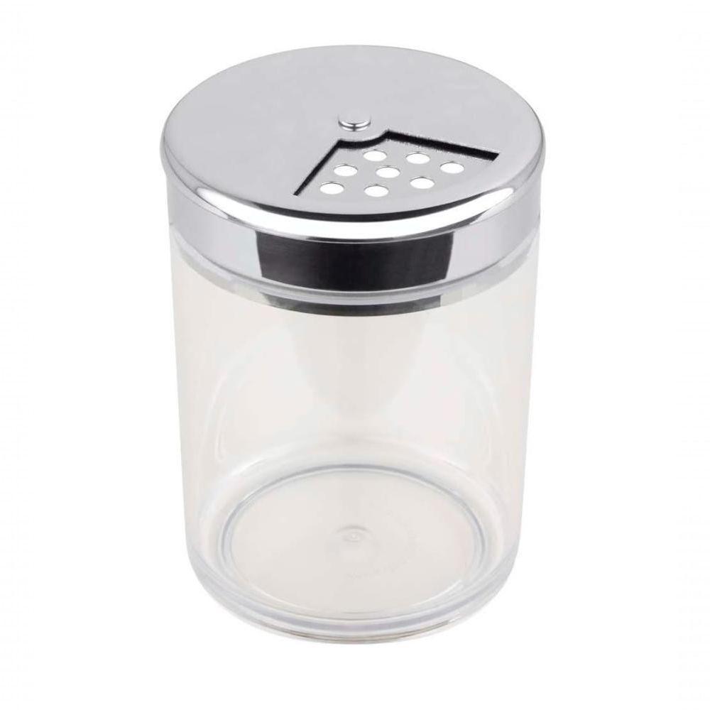 Pote De Vidro Para Queijo Ralado Queijeira Temperos 160g Oregano Ervas Multiuso Tampa Aço Inox - 7