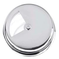 Pote De Vidro Para Queijo Ralado Queijeira Temperos 160g Oregano Ervas Multiuso Tampa Aço Inox - 5