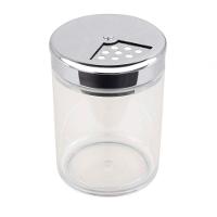 Pote De Vidro Para Queijo Ralado Queijeira Temperos 160g Oregano Ervas Multiuso Tampa Aço Inox - 7