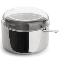 Açucareiro De Aço Inox 350g Com Colher Tampa Porta Açucar Cozinha Casa Multiuso Temperos Chá Café - 2