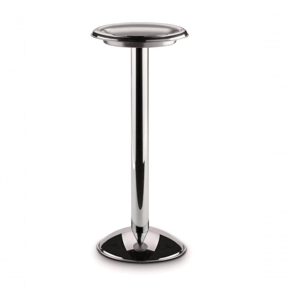 Pedestal Para Champanheira Balde De Gelo Aço Inox 65cm Festa Evento Bar Casa Cozinha - 1