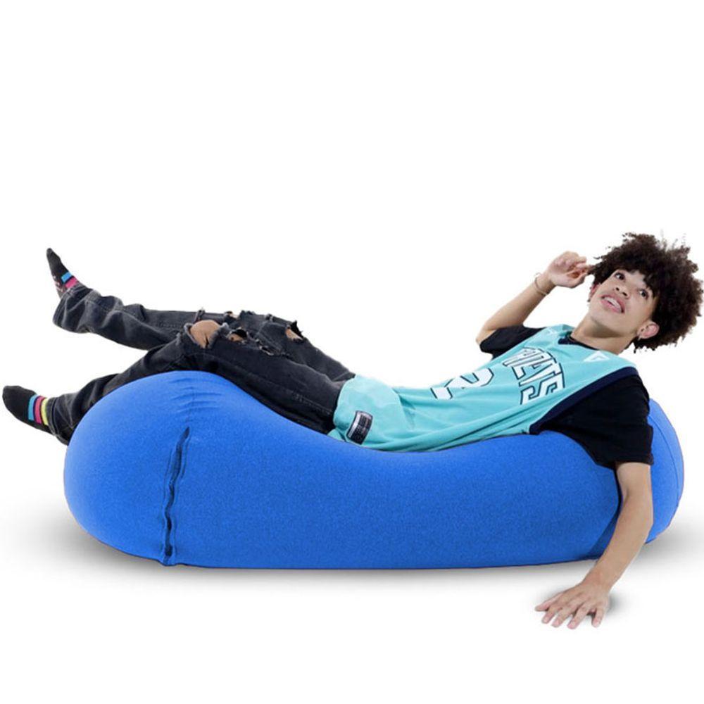 Puff Rollo Cor Azul Royal - Sensorial, Versátil - 8