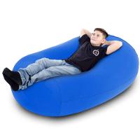 Puff Rollo Cor Azul Royal - Sensorial, Versátil