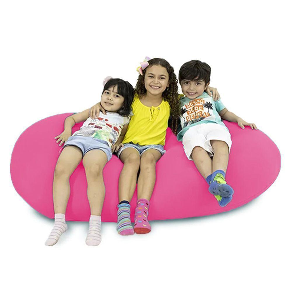 Puff Zion Midi Pink - Estrutura Elástica, Sensorial - 2