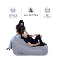 Chaise Lounge Hannah - Puff Feito Em Tecido - 7