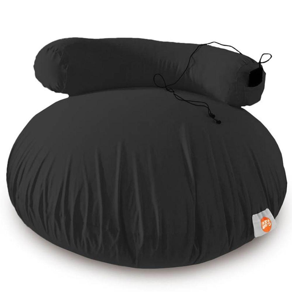 Puff G-pouf Preto - Sensorial E Leve/enchimento De Pérolas - 1