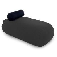 Puff Kevin - Puff Com Apoio De Cabeça - Preto - 1