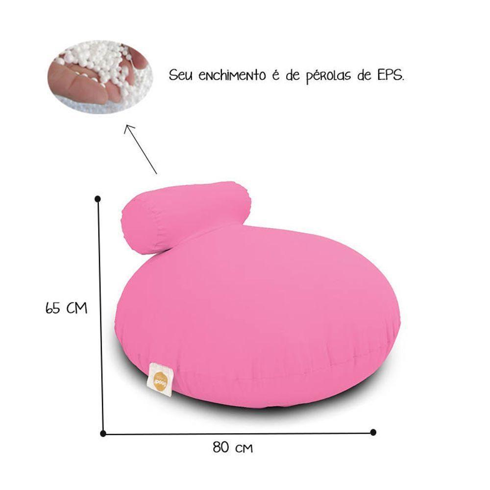 Puff G-pouf Mini Cor Pink - Tecido Interno 100% Poliéster - 7