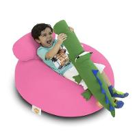 Puff G-pouf Mini Cor Pink - Tecido Interno 100% Poliéster - 3