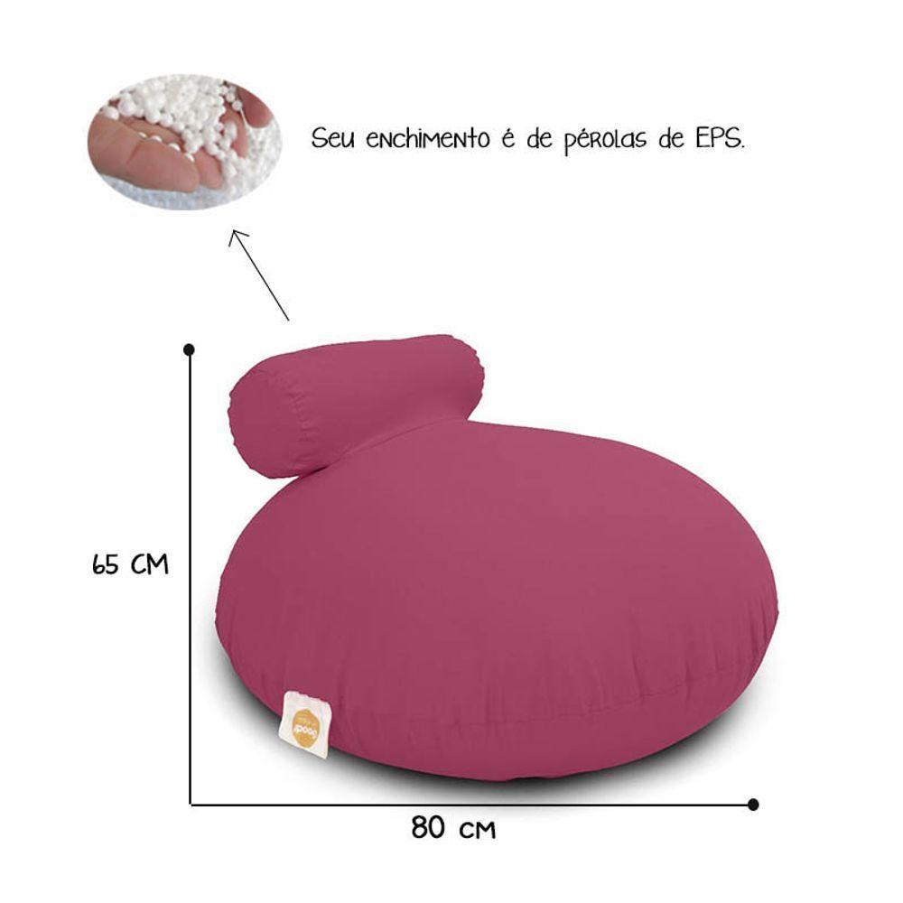 Puff G-pouf Mini Cor Vinho - Divertido, Sensorial E Versátil - 6
