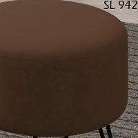 Puff Puf Para Sala Pes Metal Small Veludo Sl 942 Peer Sl 942 - 8