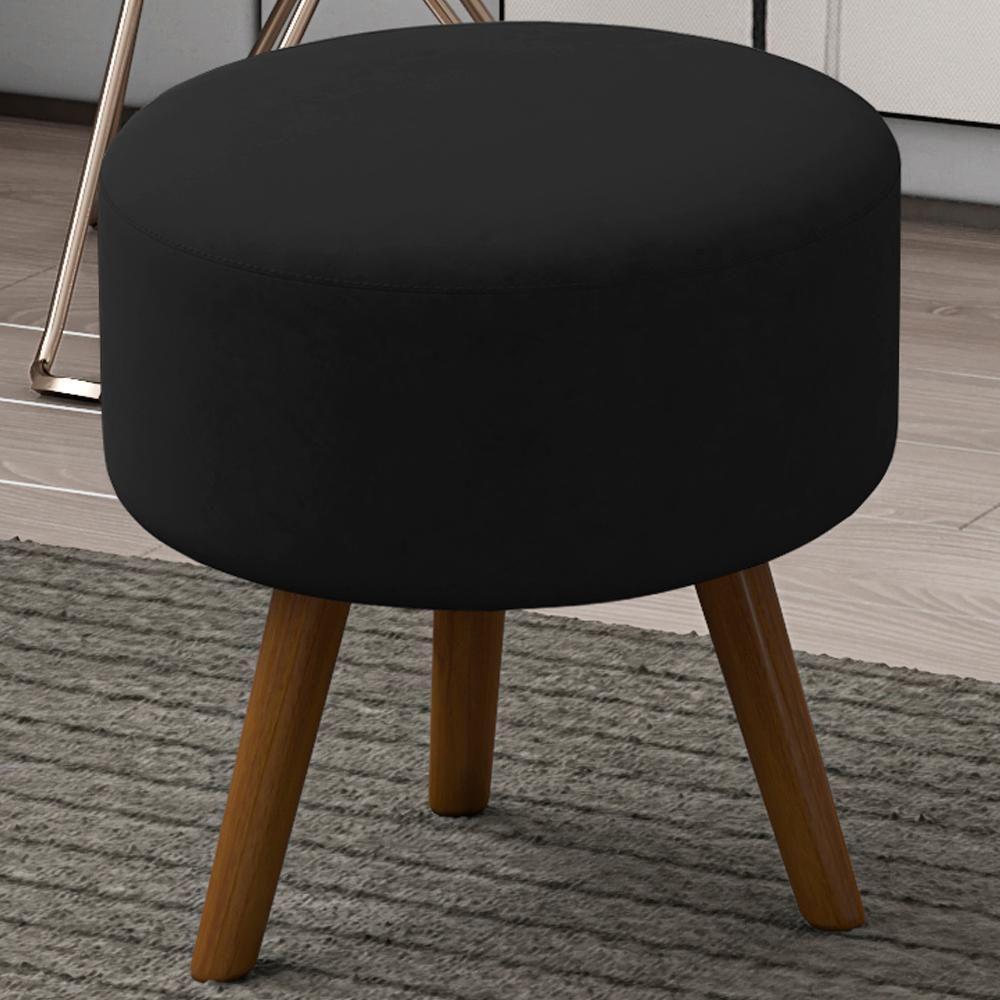 Puff Puf Para Sala Pes Palito Small Veludo Sl 944 Peer Sl 944 - 3