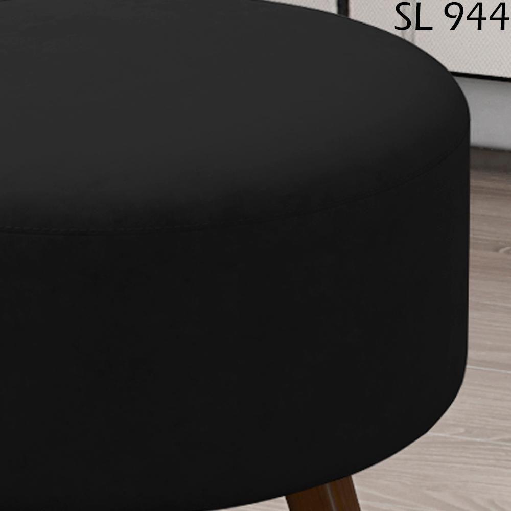 Puff Puf Para Sala Pes Palito Small Veludo Sl 944 Peer Sl 944 - 7