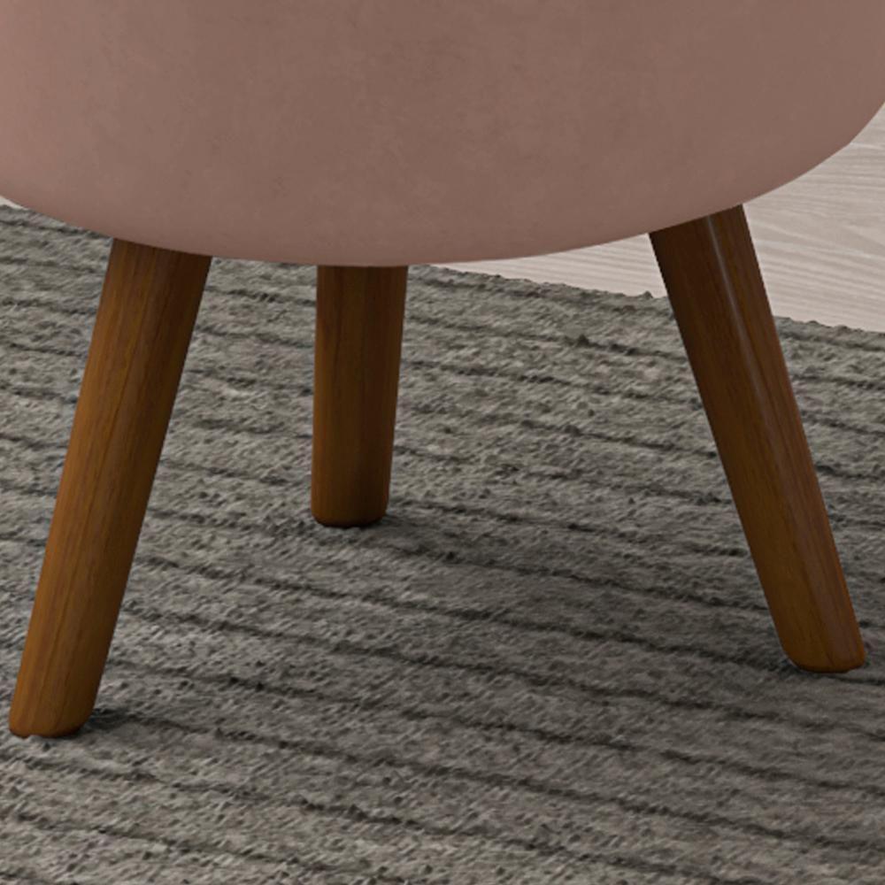 Puff Puf Para Sala Pes Palito Small Veludo Sl 949 Peer Sl 949 - 4