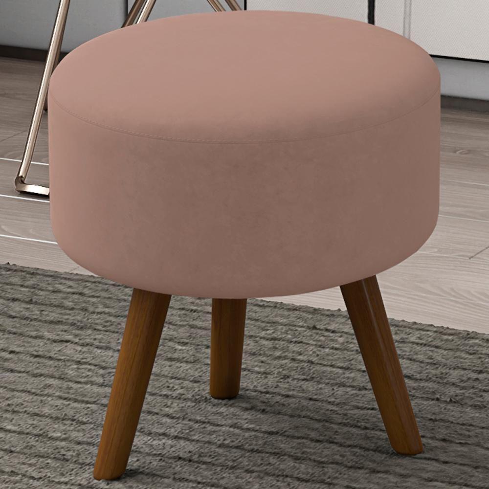 Puff Puf Para Sala Pes Palito Small Veludo Sl 949 Peer Sl 949 - 5