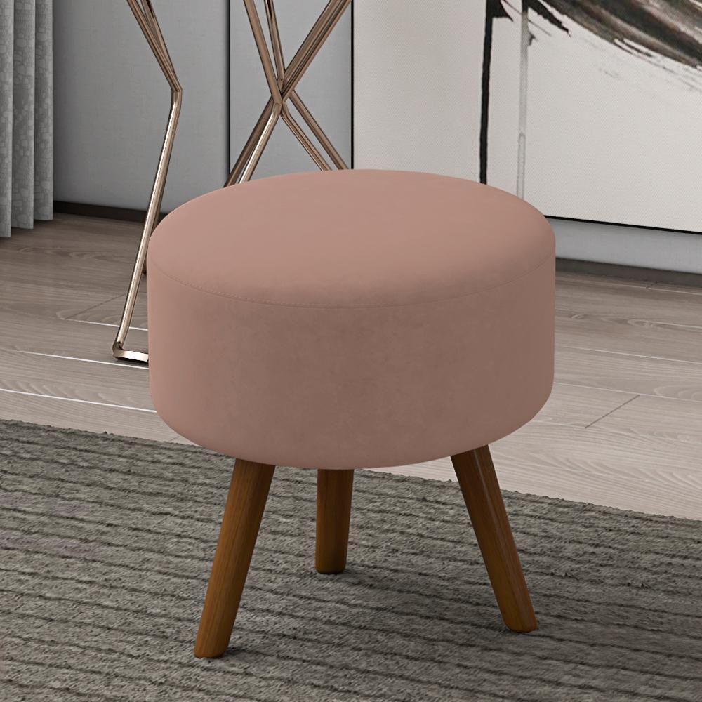 Puff Puf Para Sala Pes Palito Small Veludo Sl 949 Peer Sl 949 - 7