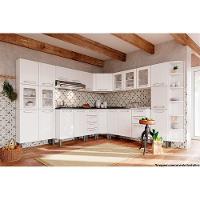 Balcão de Cozinha  Canto Oblo Evidence 7115 1 Porta c/Tampo 68cm Branco - Bertolini - 3