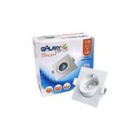 Spot Led Integrado Moderno Decoração Embutir Quadrado 5w Bivolt 3000k Branco - 2