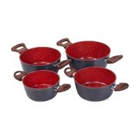 Jogo Panela Caçarola Nano Cerâmica Antiaderente Tv 16 A 22cm - 11