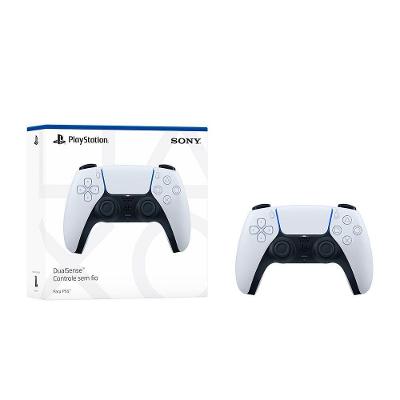 Controle sem Fio para Videogame Sony Dualsense CFI-ZCT1WX para Ps5 com Microfone Integrado Branco
