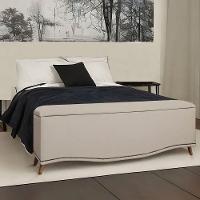 Conjunto Cabeceira E Calçadeira Holanda 1,60 Cm Linho Star Confort Capuccino - 5