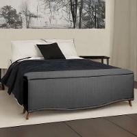 Conjunto Cabeceira E Calçadeira Holanda 1,60 Cm Linho Star Confort Trovão - 5