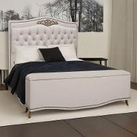 Conjunto Cabeceira E Calçadeira Holanda 1,95 Cm Linho Star Confort Capuccino - 5