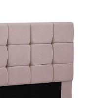 Cabeceira Cama Box Queen 1,60 Estofada Julia Veludo Rose Star Confort Rose - 2