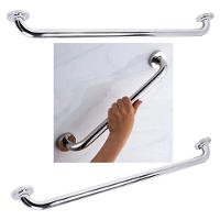 Alça Barra Apoio Kit 2 Uni Inox 70cm Deficiente Acessibilidade Gestante Idoso Criança Segurança Banh - 2