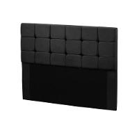 Cabeceira Julia 195cm De Largura King Size Veludo Star Confort Preto - 5