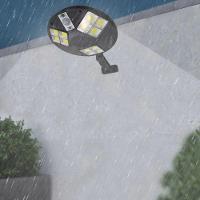 Luminaria Solar Sensor Movimento Presença Led Controle Iluminaçao Automatico Casa Empresa Rua Jardim