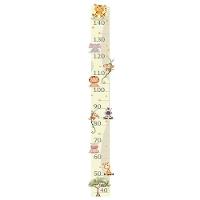 Adesivo De Parede Régua Crescimento Safari Infantil - 1