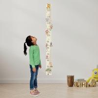 Adesivo De Parede Régua Crescimento Safari Infantil - 2