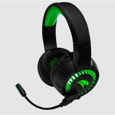 Headset Gamer Viper Pro Led Python - 415 Preto-verde Bivolt