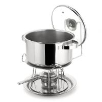 Rechaud Inox 8,2 Litros Panela Buffet Restaurante Sopa Feijão Grande Com Difusor Calor Gastronomico - 2