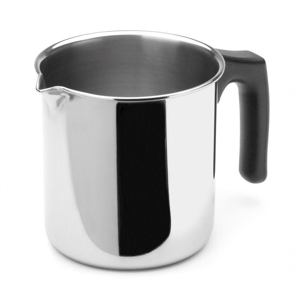 Fervedor Leiteira Para Fogão De Indução Aço Inox 650ml Panela Bule Chaleira Fogão Elétrico - 6