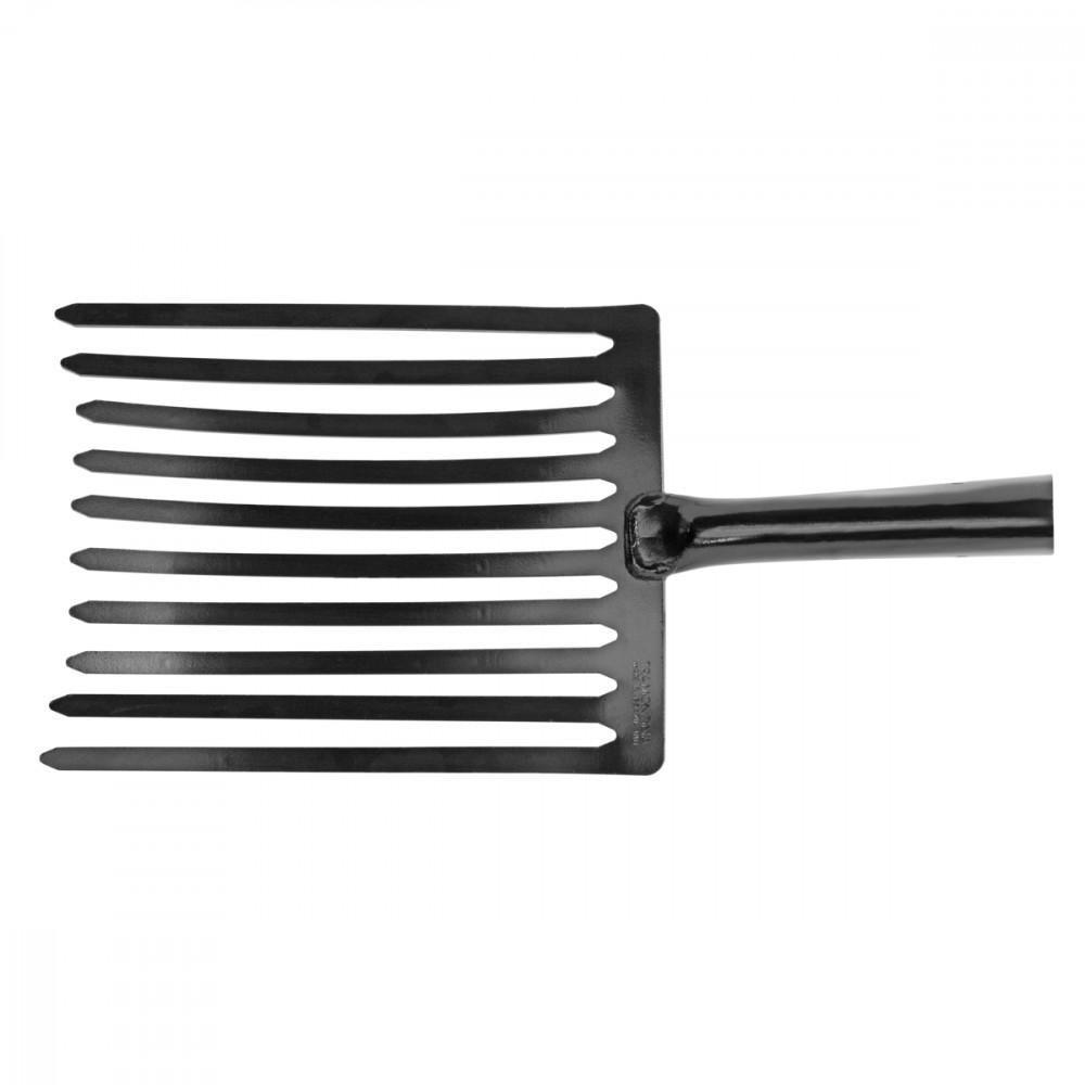 Forcado para Cascalho com 10 Dentes em Aço Sem Cabo - 1