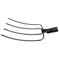 Forcado Reto de Arame com 4 Dentes em Aço Sem Cabo - 2