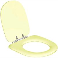 Assento Sanitario Almofadado Riviera Pergamon (bege Claro) Para Vaso Celite - 1