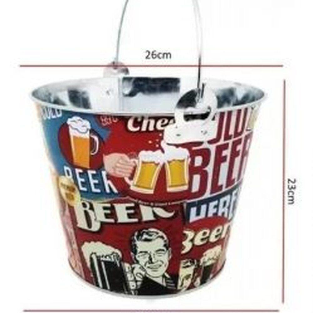 Balde De Gelo De Alumínio P/cerveja 7,6l - 2