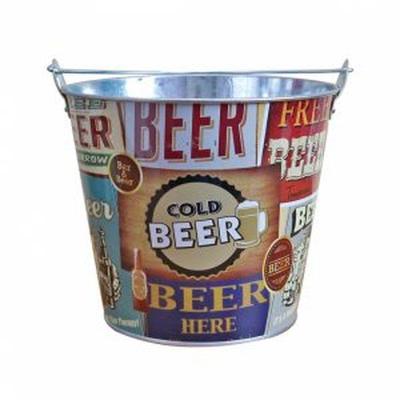 Balde De Gelo De Alumínio P/cerveja 7,6l