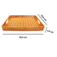 Bandeja Retangular Tipo Vime Clara 29,5x19,5x4,5cm - 3