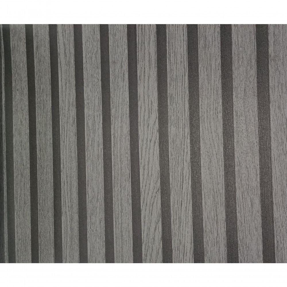 Papel De Parede Vinilico Estilo Ripado Grafite - Unique5069 - 1