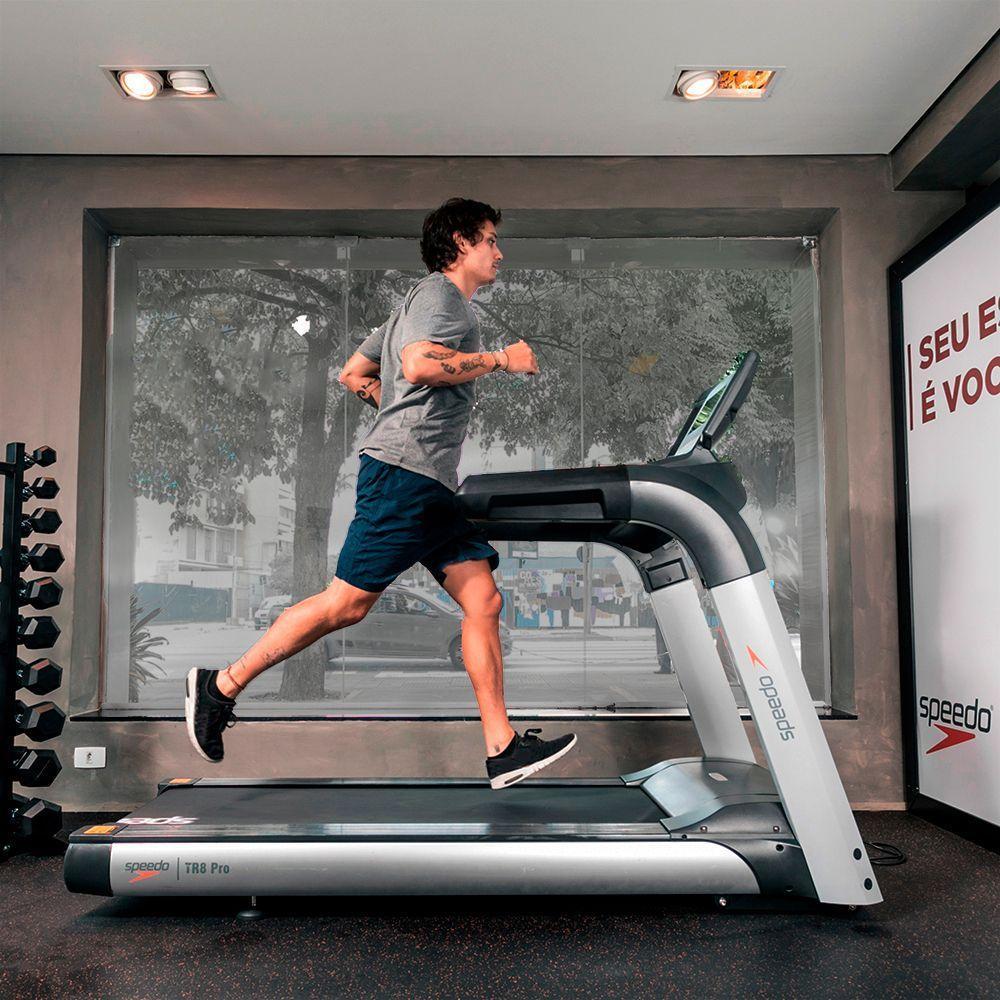 Esteira Ergométrica Speedo Tr8 Profissional Para Corrida Com Inclinação - Motor Ac 4.0hp Até 18km/h 110v - 6