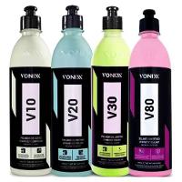 Kit Polimento Automotivo V10 V20 V30 Vonixx + Selante V80 - 1
