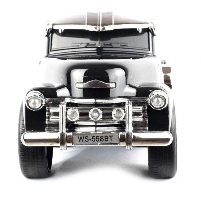 Caixa Som Portatil Caminhonete Camionete Bluetooth Fm Preto Ws-558b