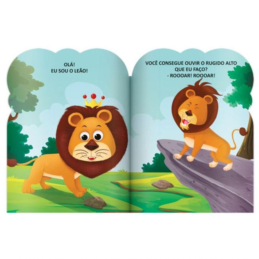 Livro Infantil Para Ler - Olha Quem Sou - Leão - 2