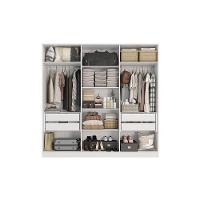 Guarda-roupa 6 Pts 4 Gvts Kappesberg Adapt Branco-macadâmia - 3