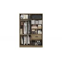 Guarda-roupa 4 Pts 2 Gvts Kappesberg Adapt Nogueira-branco - 3