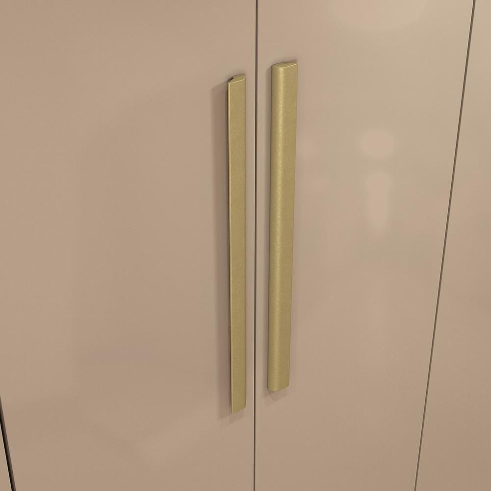 Guarda-roupa 4 Pts 2 Gvts Kappesberg Adapt Branco-macadâmia - 4